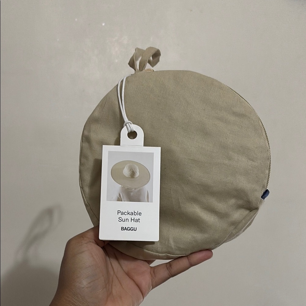 Baggu Packable Sun Hat - Brown Rice